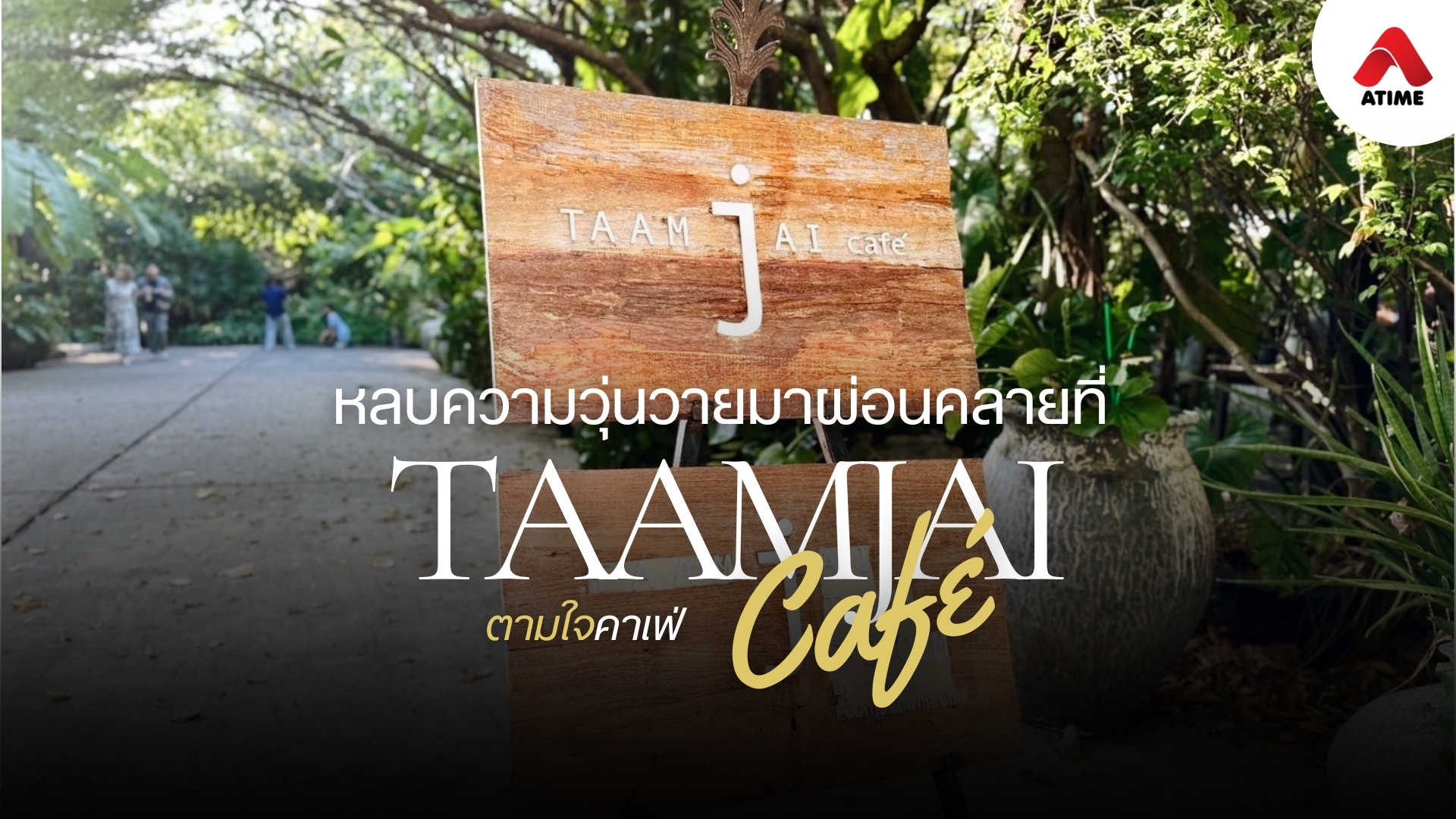 หลบความวุ่นวายมาผ่อนคลายที่ Taamjai Café คาเฟ่สุดชิคย่านห้วยขวาง