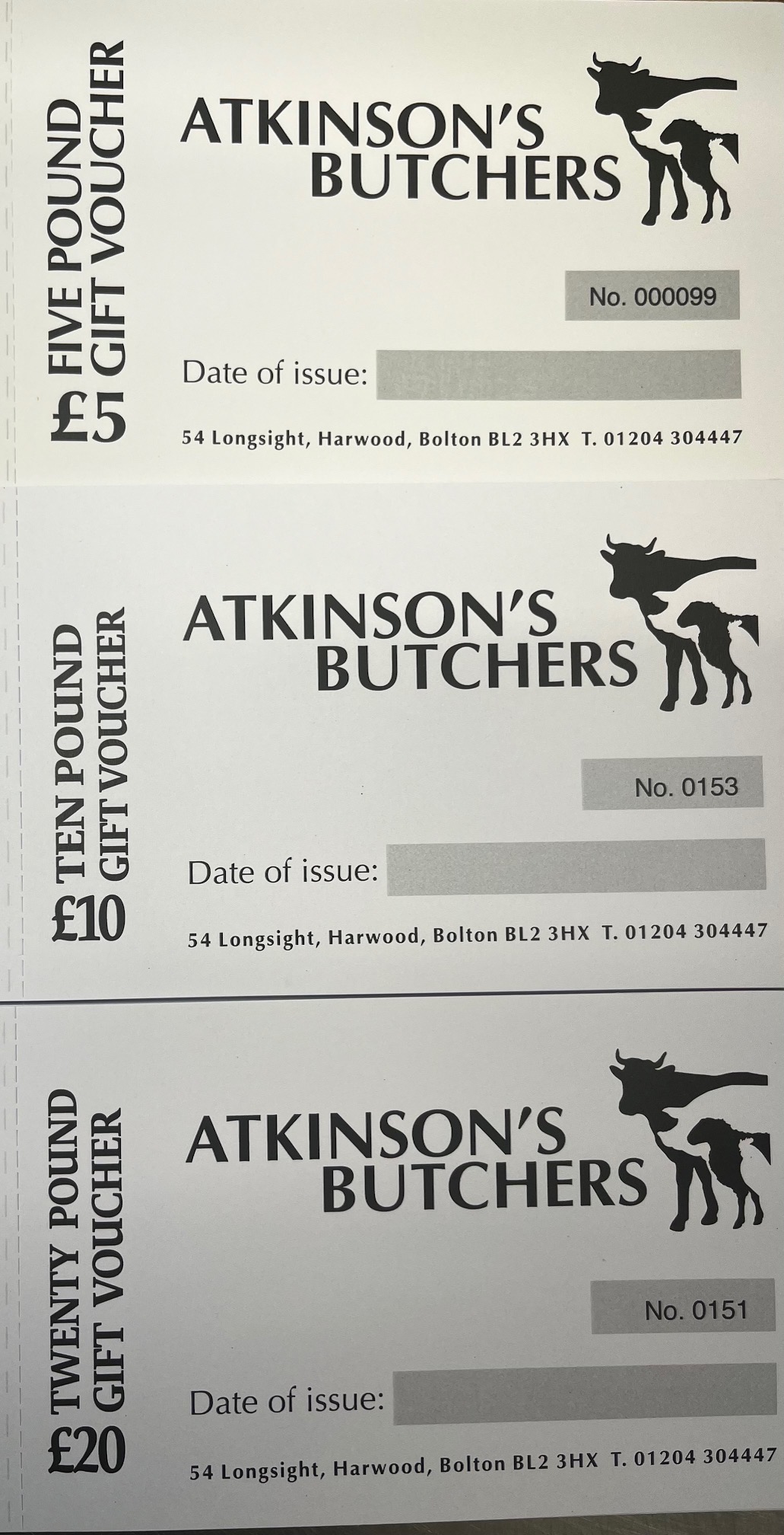Gift Vouchers