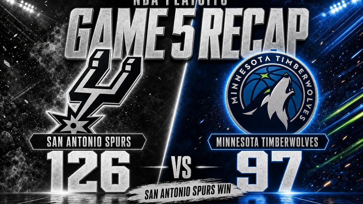 Wembanyama Dominates Game 5 as Spurs Take 3-2 Series Lead Over Wolves