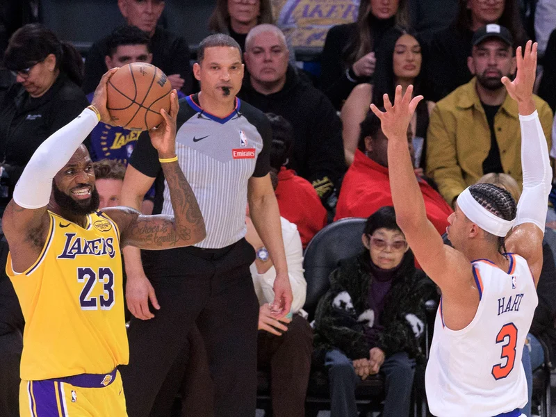 LeBron James Hails Knicks’ Josh Hart as Prototype ‘Winning Player’