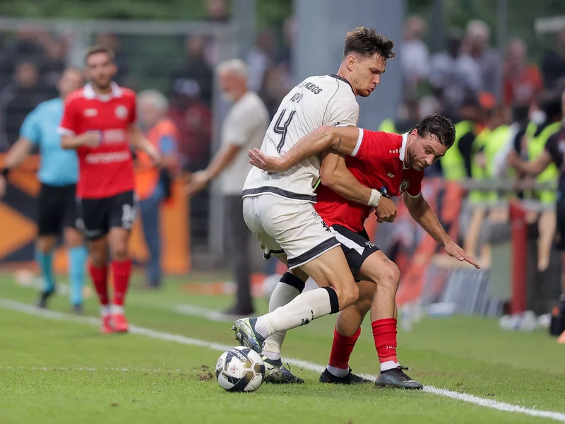 FC UNA Strassen Carries Narrow Lead into Conference League Second Leg