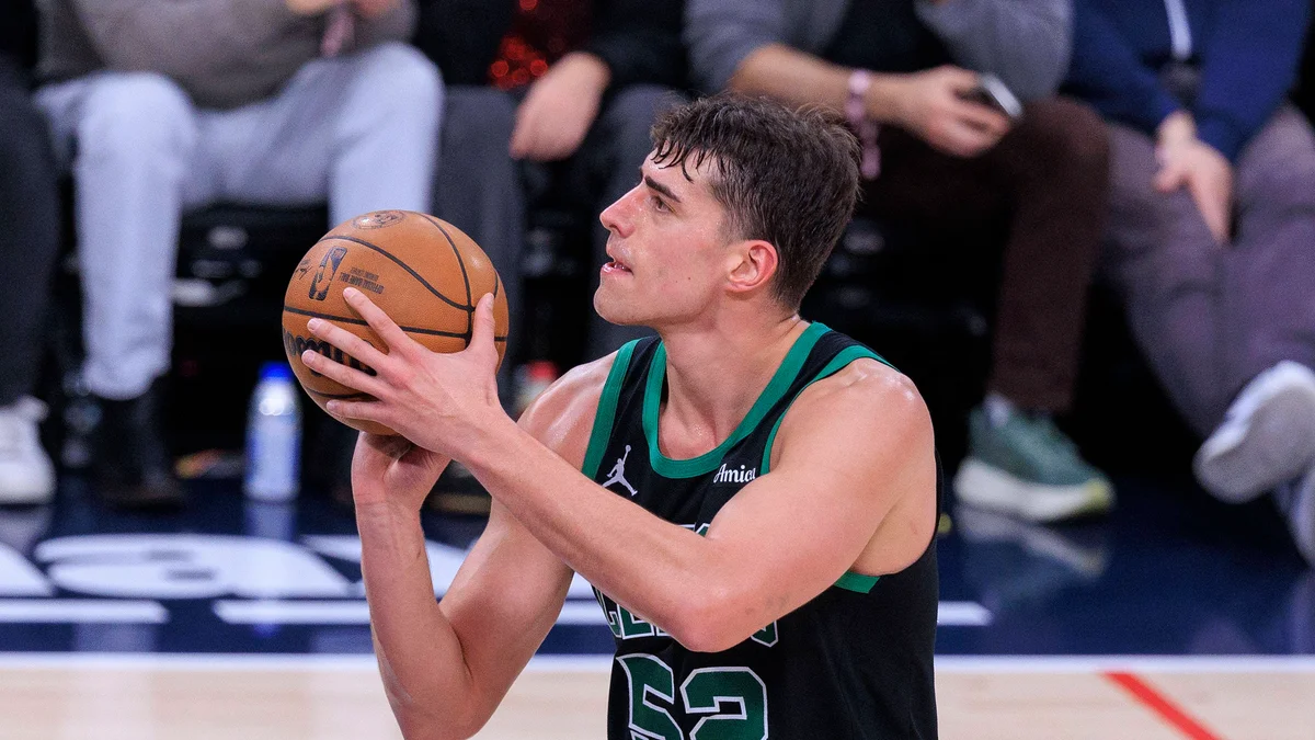 Luka Garza Prepares for Celtics-76ers Playoff Clash Amidst Limited Minutes