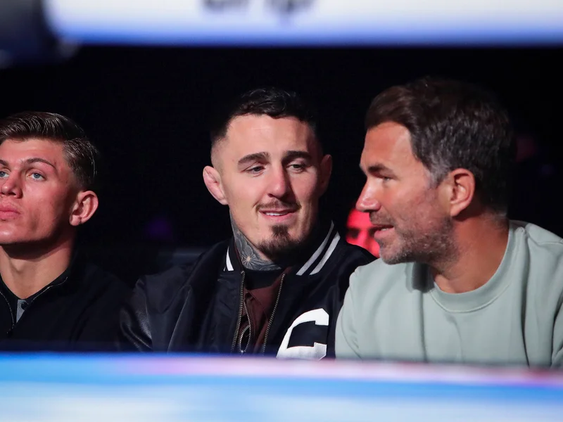 Hearn Advises Aspinall Against Unification Bout Under Current UFC Contract
