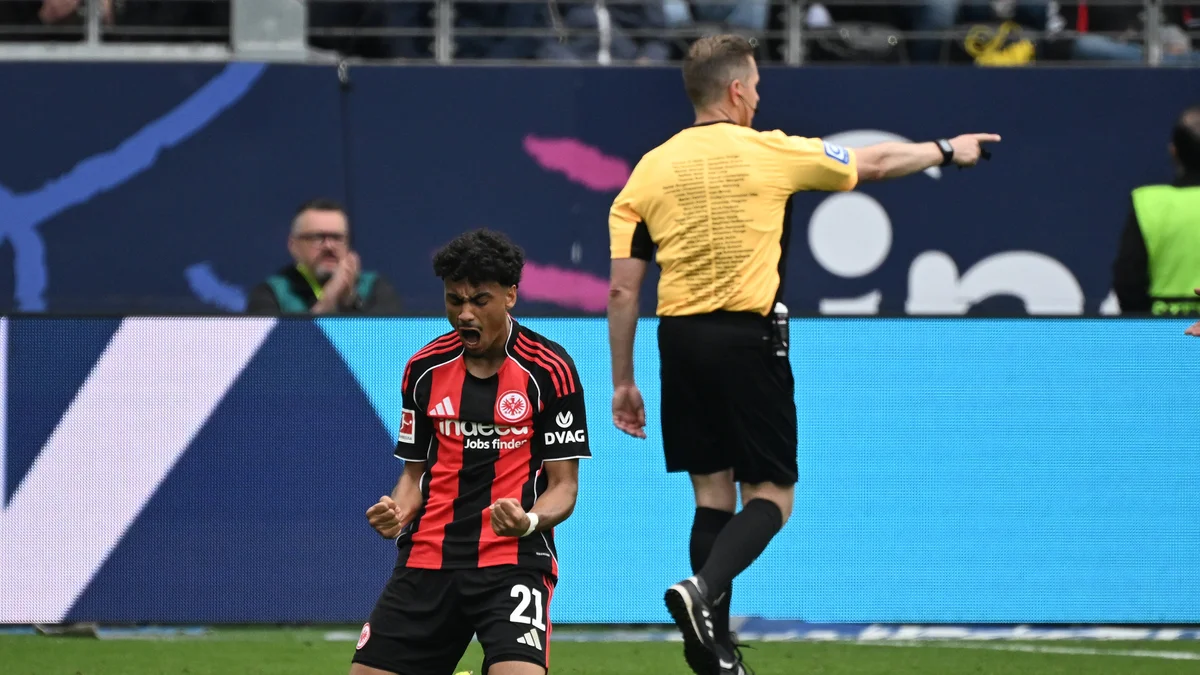 Top European Clubs Vie for Frankfurt's Nathaniel Brown Amid Transfer Scramble