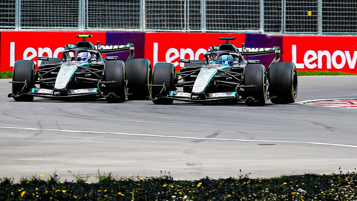 Mercedes Teammates Russell, Antonelli Set for Canada GP Showdown