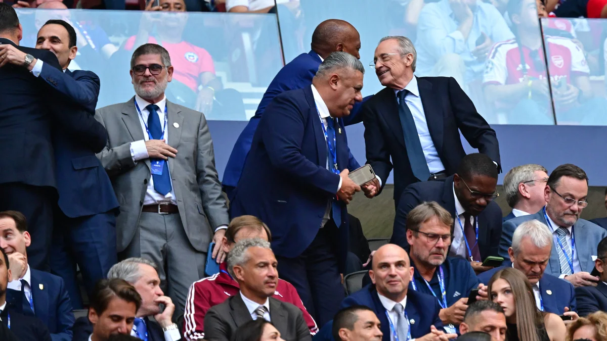 Florentino Perez, president of Real Madrid.