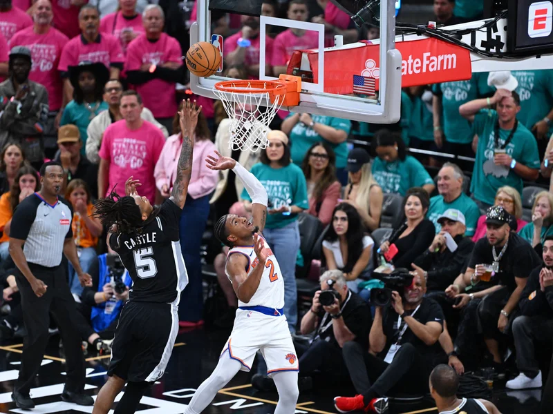 Spurs' Julian Champagnie Rises from Undrafted to NBA Finals Key Contributor