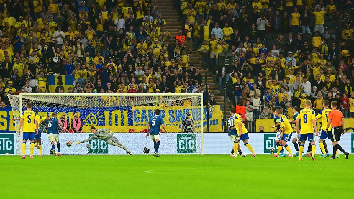 Gyokeres Scores Free-Kick for Sweden in World Cup Warm-Up Friendly