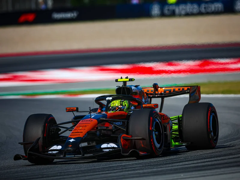 Norris leads Barcelona practice as Pirelli predicts two-stop race