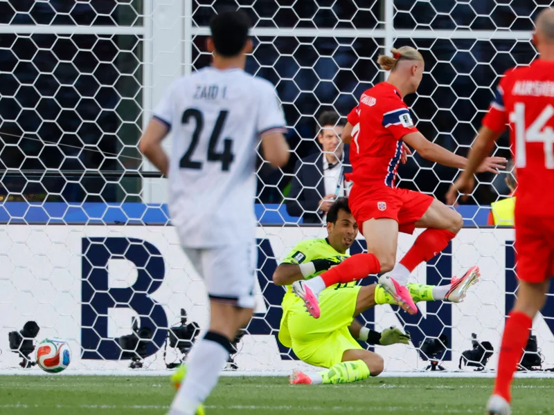 Haaland brace powers Norway past Iraq on long-awaited World Cup return