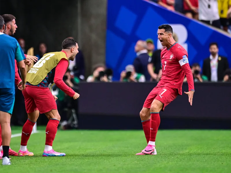 Ronaldo Sets New World Cup Record, Scores in Six Tournaments for Portugal