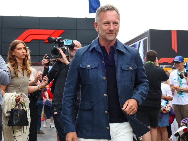 Christian Horner Returns to Formula 1 Paddock at British Grand Prix