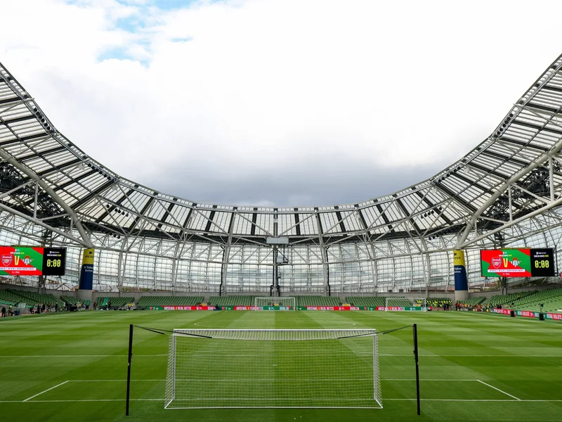 Traffic Delays Arsenal vs. Real Betis Pre-Season Friendly in Dublin