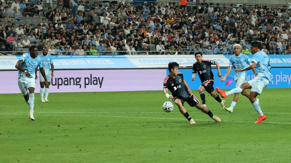 Manchester City Secure First Maresca Win Against K-League All Stars