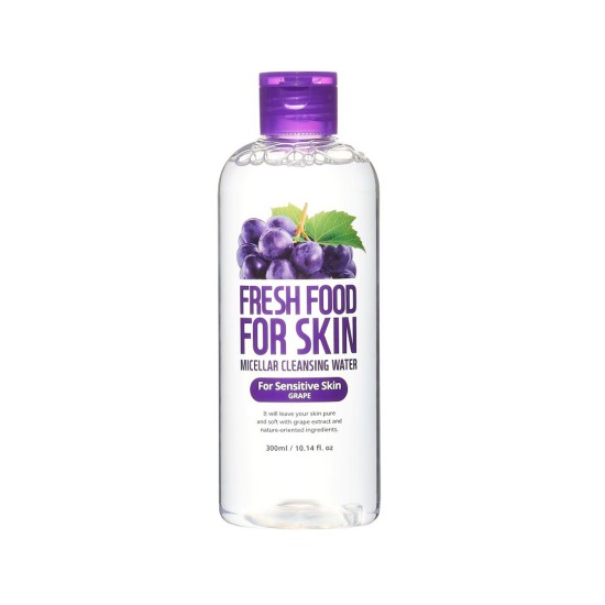 Farmskin Fresh Food For Skin Micellar Cleansing Water (Grape) 300ml in Dubai, UAE