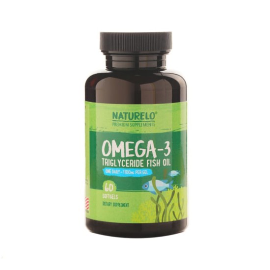 Naturelo Omega - 3 Fish Oil 60 Ct in Dubai, UAE