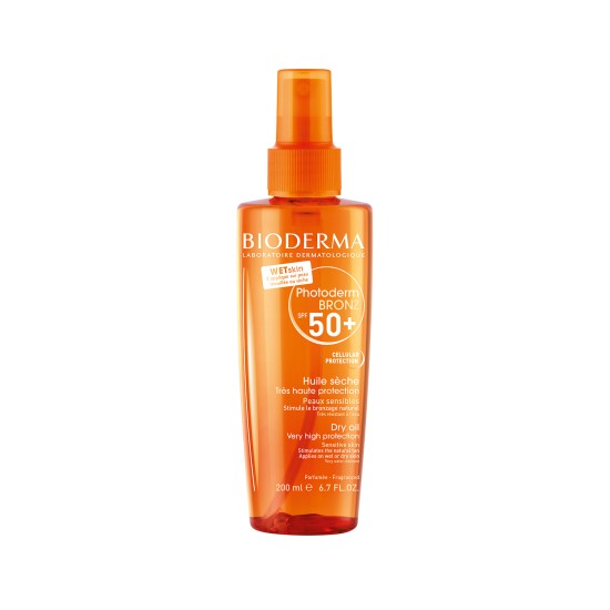 Bioderma Sunscreen Photoderm Spf50 Bronz Tanning Dry Oil 200ml in Dubai, UAE