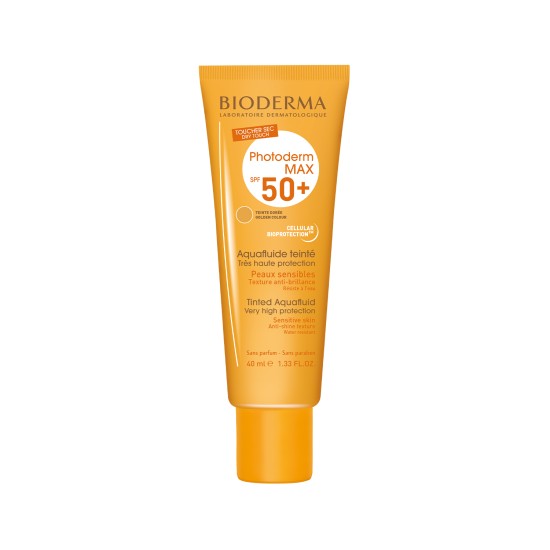 Bioderma Sunscreen Photoderm Spf50 Tinted Aquafluid Sunscreen 40ml in Dubai, UAE