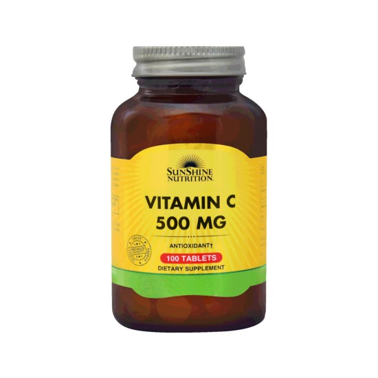 Sunshine Nutrition Vitamin C 500mg 100 Tablets in Dubai, UAE