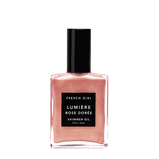 French Girl Lumiere Rose Doree Shimmer Oil 60ml