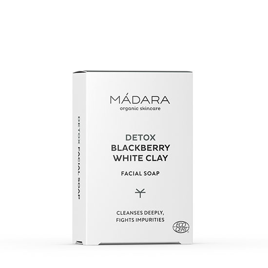 Madara Detox Blackberry White Clay Facial Soap 70g