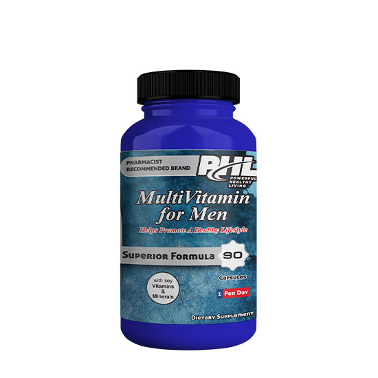 PHL Men's Multi-Vitamin 90Capsules in Dubai, UAE