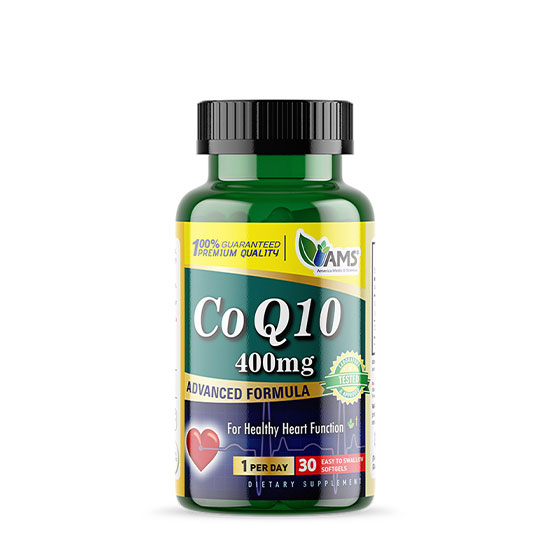 AMS CoQ10 400mg Softgels 30s in Dubai, UAE