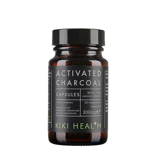 Kiki Health Activated Charcoal 50 Capsules in Dubai, UAE