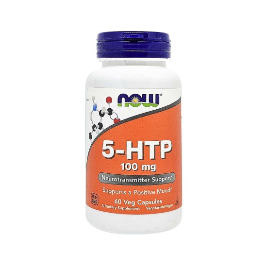 Now Foods 5-HTP 100g 60 Veg Capsules in Dubai, UAE