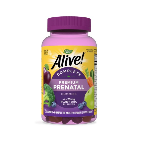 Natures Way Alive Premium Prenatal 75 Gummies in Dubai, UAE