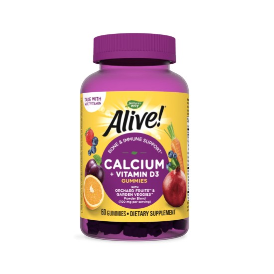 Natures Way Alive Calcium D3 60 Gummies in Dubai, UAE