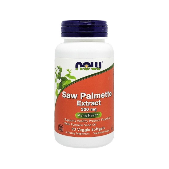 Now Foods Saw Palmetto Extract 320mg 90 Veggie Softgels in Dubai, UAE