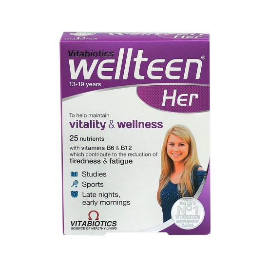 Vitabiotics Wellteen Her 30 Tablets in Dubai, UAE