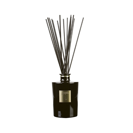 Teatro Gift Set Oro Luxury Sticks 1500ml Shiny Black Vase in Dubai, UAE