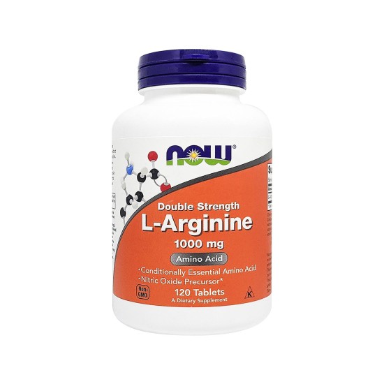 Now Foods L-Arginine, Double Strength 1000mg 120 Tablets in Dubai, UAE