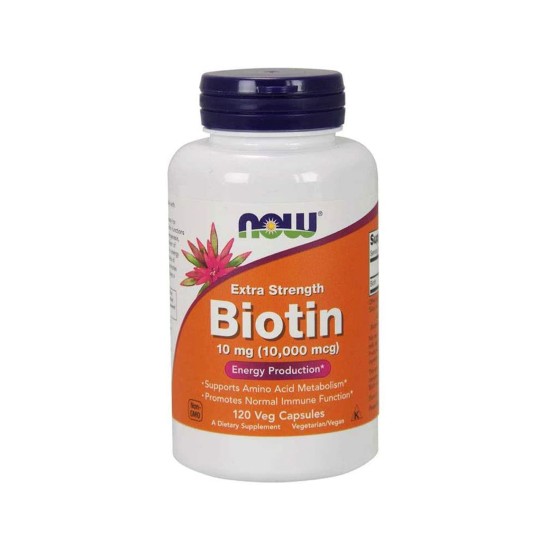 Now Foods Biotin 10 mg 120 Veg Capsules in Dubai, UAE