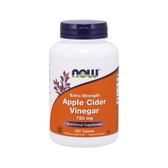 Now Foods Apple Cider Vinegar 750 mg 180 Tablets in Dubai, UAE