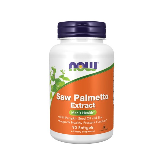 Now Foods Saw Palmetto Extract 80mg 90 Softgels in Dubai, UAE