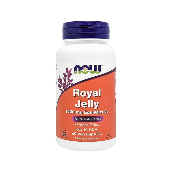 Now Foods Royal Jelly 1500mg 60 Capsules in Dubai, UAE