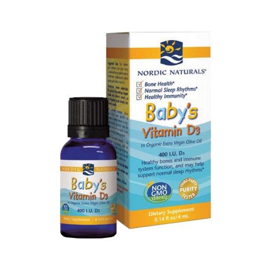 Nordic Naturals, Baby's Vitamin D3 Drops, 0.37oz in Dubai, UAE