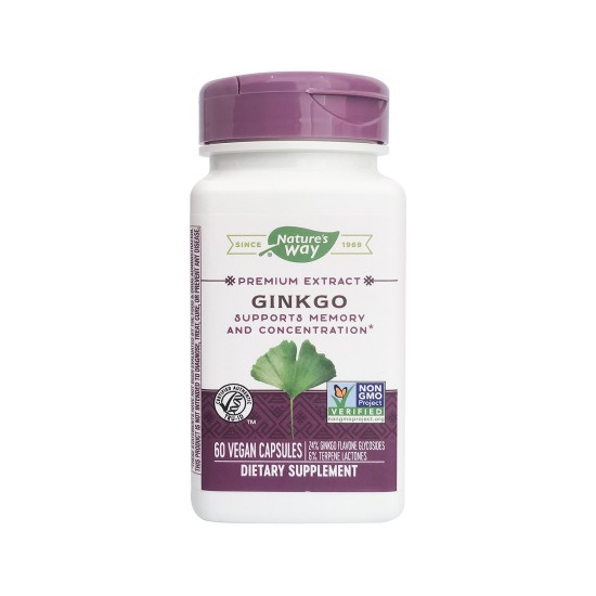 Natures Way Ginkgo, 60 Vegan capsules in Dubai, UAE