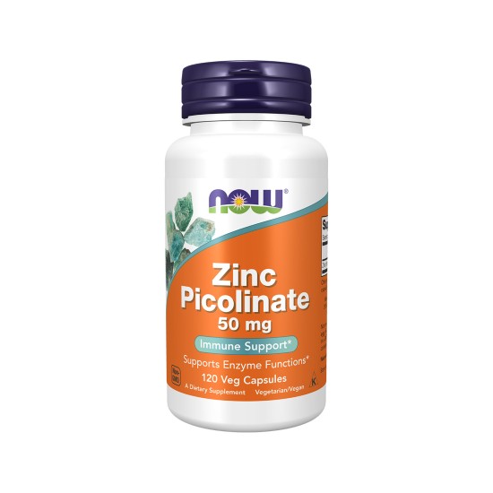 Now Foods Zinc Picolinate 50mg 60 Veg Capsules in Dubai, UAE