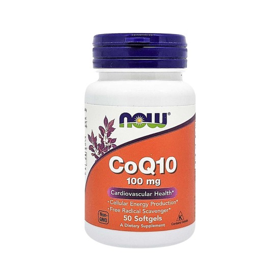 Now Foods CoQ10 100 mg 50 Softgels in Dubai, UAE
