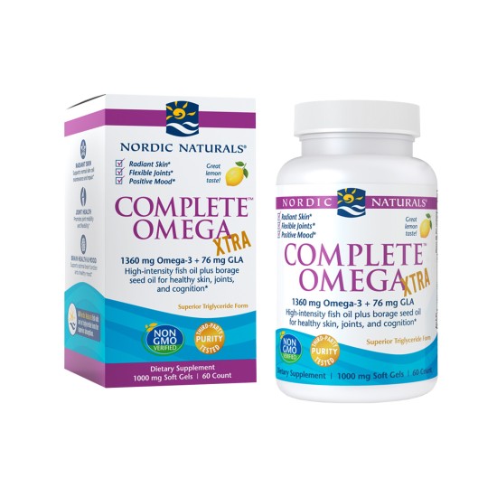 Nordic Naturals, Complete Omega Xtra, 60 Softgels in Dubai, UAE