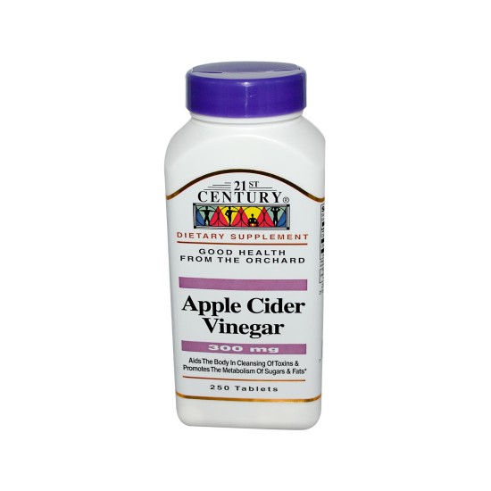 21st Century Apple Cider Vinegar 300mg 250 Tablets in Dubai, UAE