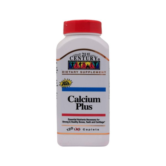 21st Century Calcium Plus 120 Caplets in Dubai, UAE