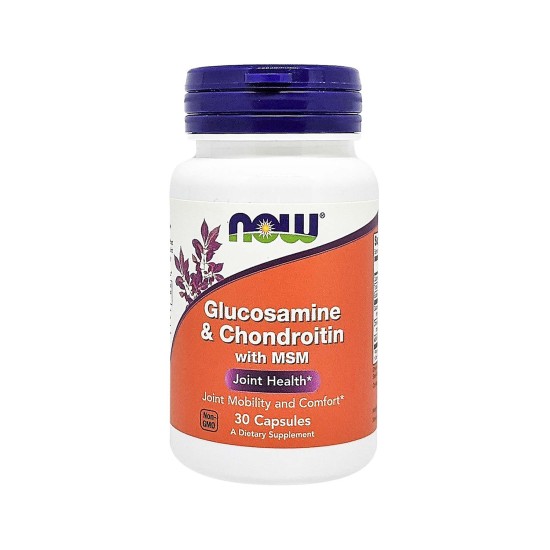 Now Foods Glucosamine & Chondroitin with MSM 30 Capsules in Dubai, UAE