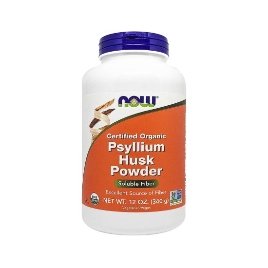 Now Foods Psyllium Husk Powder, Organic, 340g in Dubai, UAE