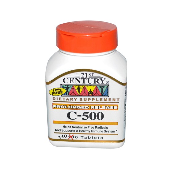 21st Century C 500mg Prolonged Release 110 Tablets in Dubai, UAE