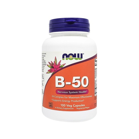 Now Foods Vitamin B-50 mg 100 Veg Capsules in Dubai, UAE